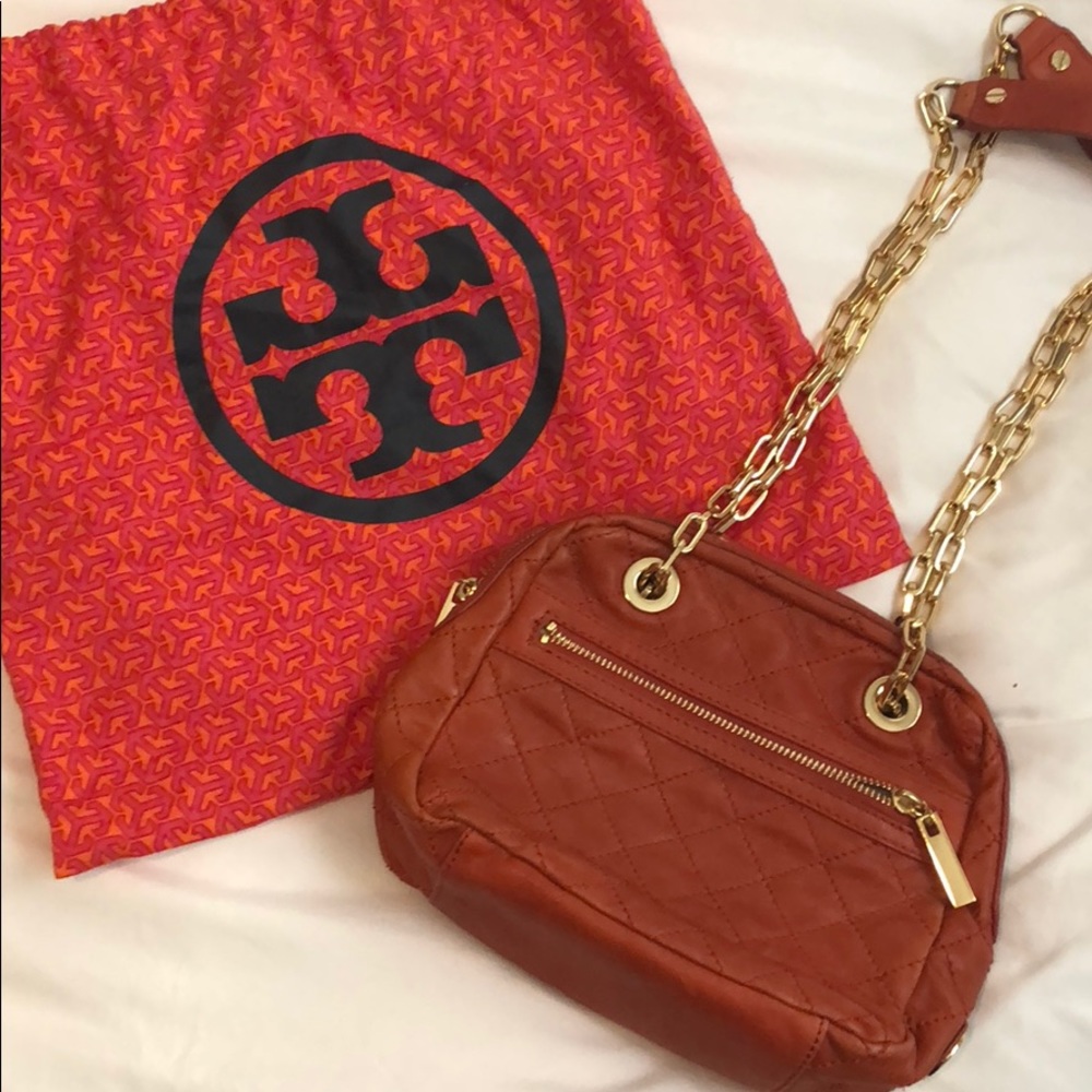 Tory Burch quilted leather purse